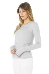 Long Sleeve Alo Yoga Alosoft Finesse Šedé | MHBJAIZ-29