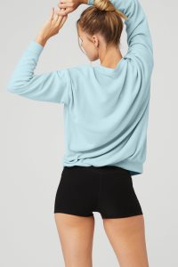 Long Sleeve Alo Yoga Soho Blankyt | EHVTSCG-30