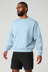 Mikiny S Kapucí Alo Yoga Accolade Crew Neck Blankyt | VDBRMQF-06