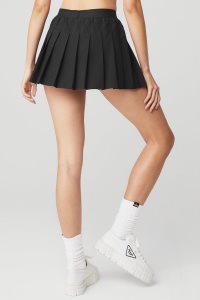 Sukně Alo Yoga Varsity Tenisové Skirt Černé | VWKELFS-37