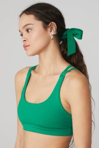 Čelenky Alo Yoga Love Knots Tie Scrunchie Zelene Tyrkysové | TZKFUAJ-47