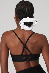 Čelenky Alo Yoga Mesh Haute Summer Scrunchie Bílé | WIMXSJU-62