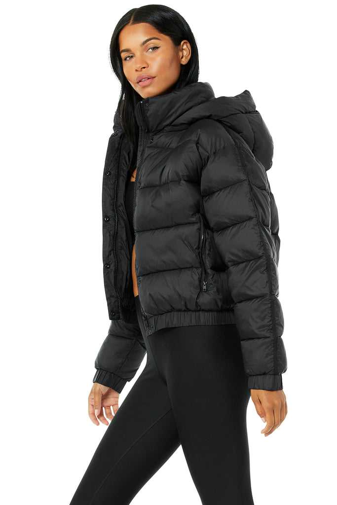 Bunda Puffer Alo Yoga Outlet Praha D msk Aspen Love Puffer ern