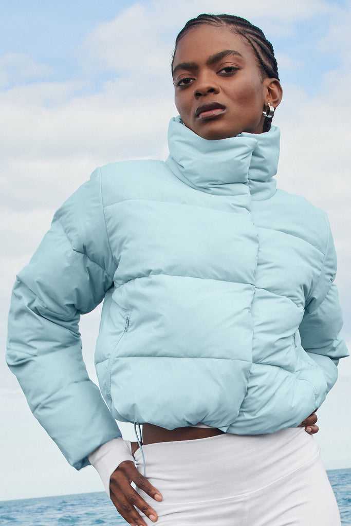 Bunda Puffer Alo Yoga Gold Rush Puffer Blankyt | VIWOMZQ-61