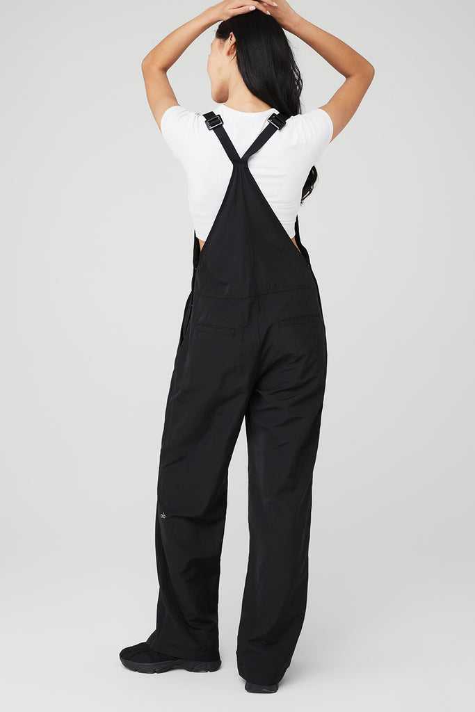 Kombinéza Alo Yoga Monterey Overalls Černé | EXOSBRZ-38