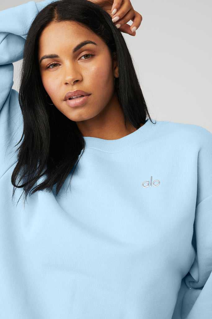 Long Sleeve Alo Yoga Accolade Crew Neck Blankyt | HMPYQIX-19