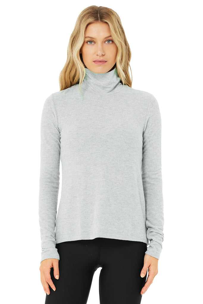 Long Sleeve Alo Yoga Embrace Šedé | KCSYNRQ-69