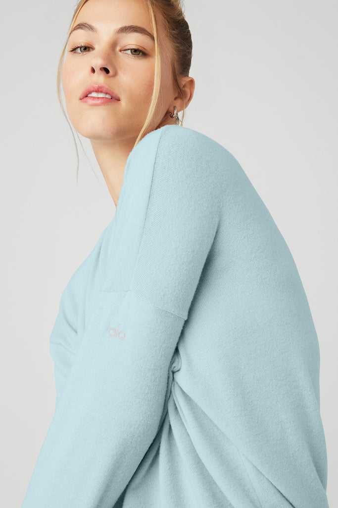 Long Sleeve Alo Yoga Soho Blankyt | EHVTSCG-30