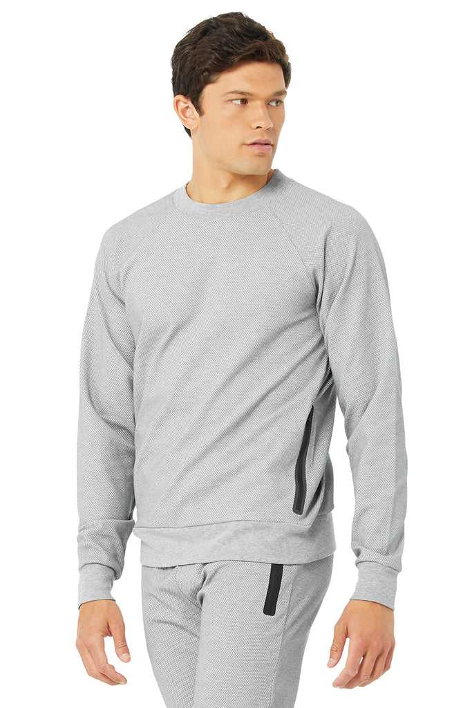 Mikiny S Kapucí Alo Yoga Impel Sweatshirt Šedé | EGQCVPO-46