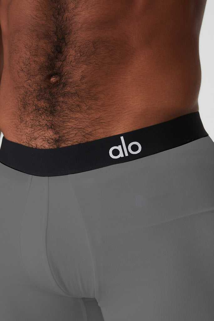 Spodní Prádlo Alo Yoga Day And Night Boxerské Brief Šedé | EMBNJFH-93