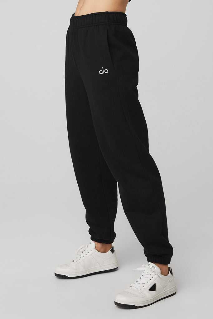 Sportovní Kalhoty Alo Yoga Accolade Sweatpant Černé | KCJGWHL-25