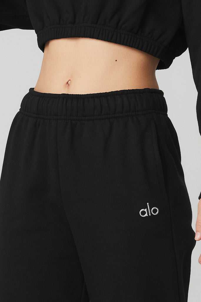 Sportovní Kalhoty Alo Yoga Accolade Sweatpant Černé | KCJGWHL-25