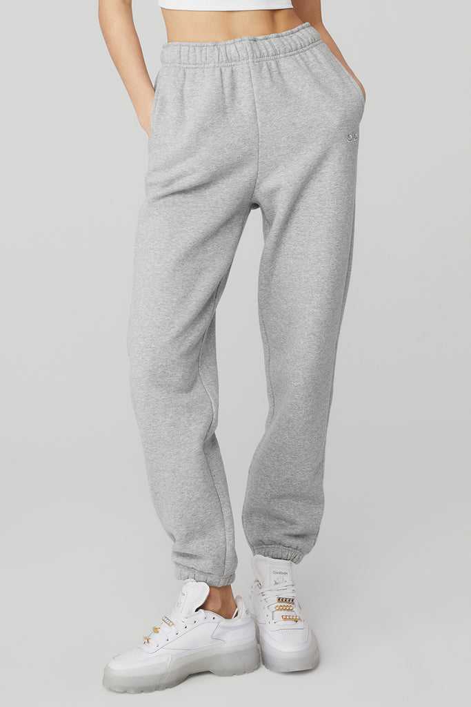 Sportovní Kalhoty Alo Yoga Accolade Sweatpant Šedé | XYDHWPM-96