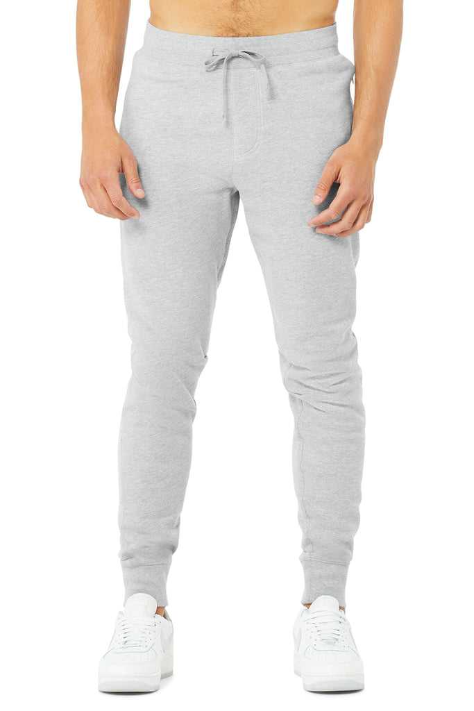 Sportovní Kalhoty Alo Yoga Baseline Sweatpant Šedé | FBVDNML-20