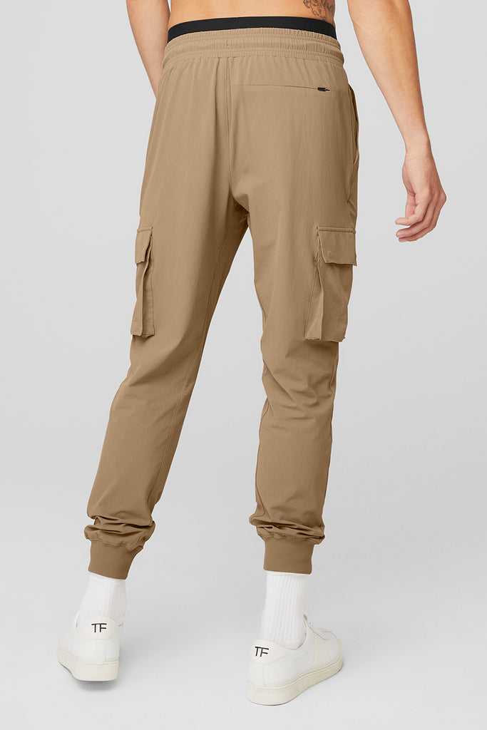 Sportovní Kalhoty Alo Yoga Cargo Division Field Pant Hnědožlutý | QHBKZUY-96