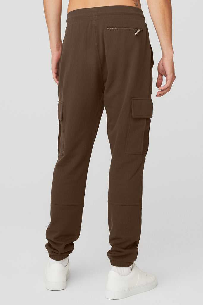 Sportovní Kalhoty Alo Yoga Highline Cargo Pant Káva | VBGAQFC-54