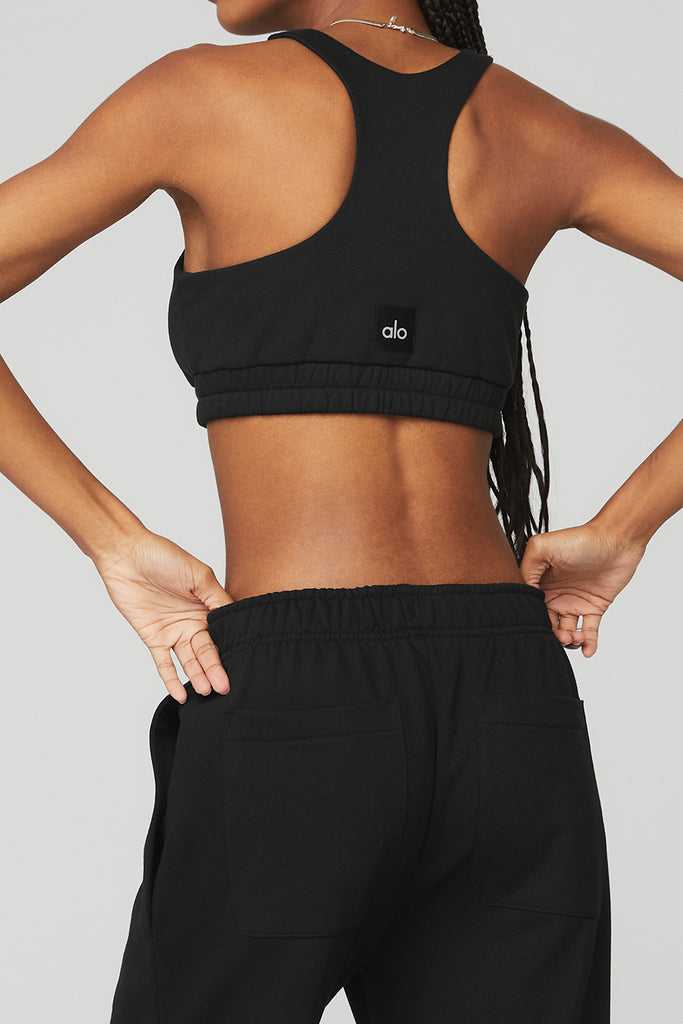 Sportovní Kalhoty Alo Yoga Puddle Sweatpant Černé | QYGIFSK-12