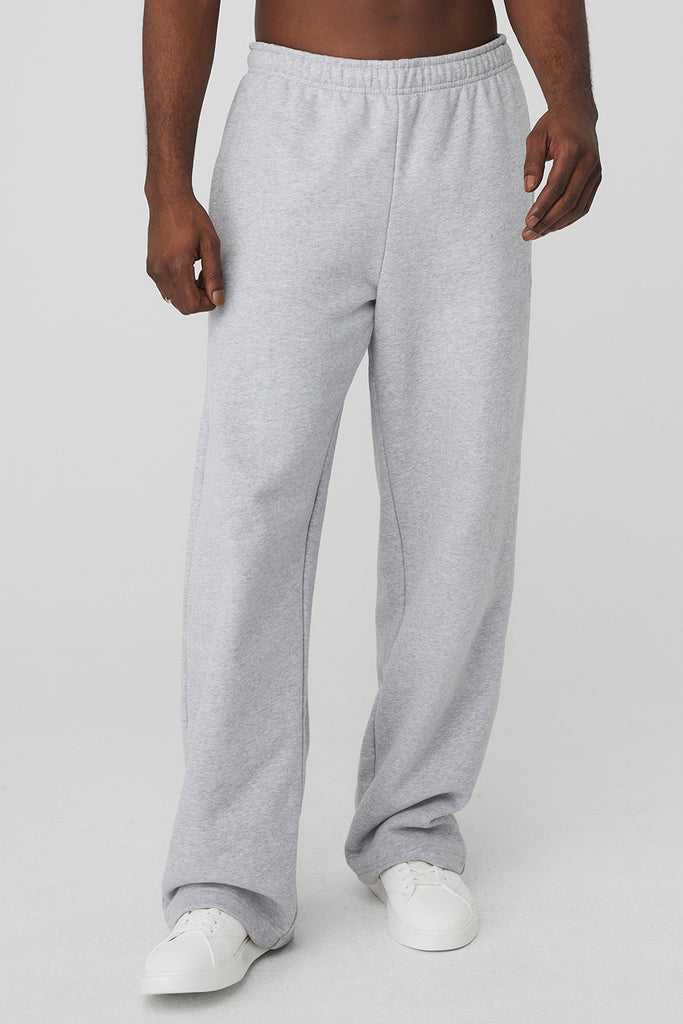 Sportovní Kalhoty Alo Yoga Renown Heavy Weight Sweatpant Šedé | JDQLZPM-32