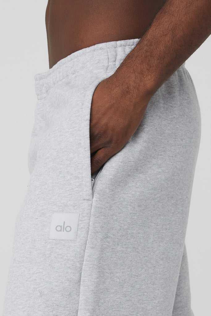 Sportovní Kalhoty Alo Yoga Renown Heavy Weight Sweatpant Šedé | JDQLZPM-32