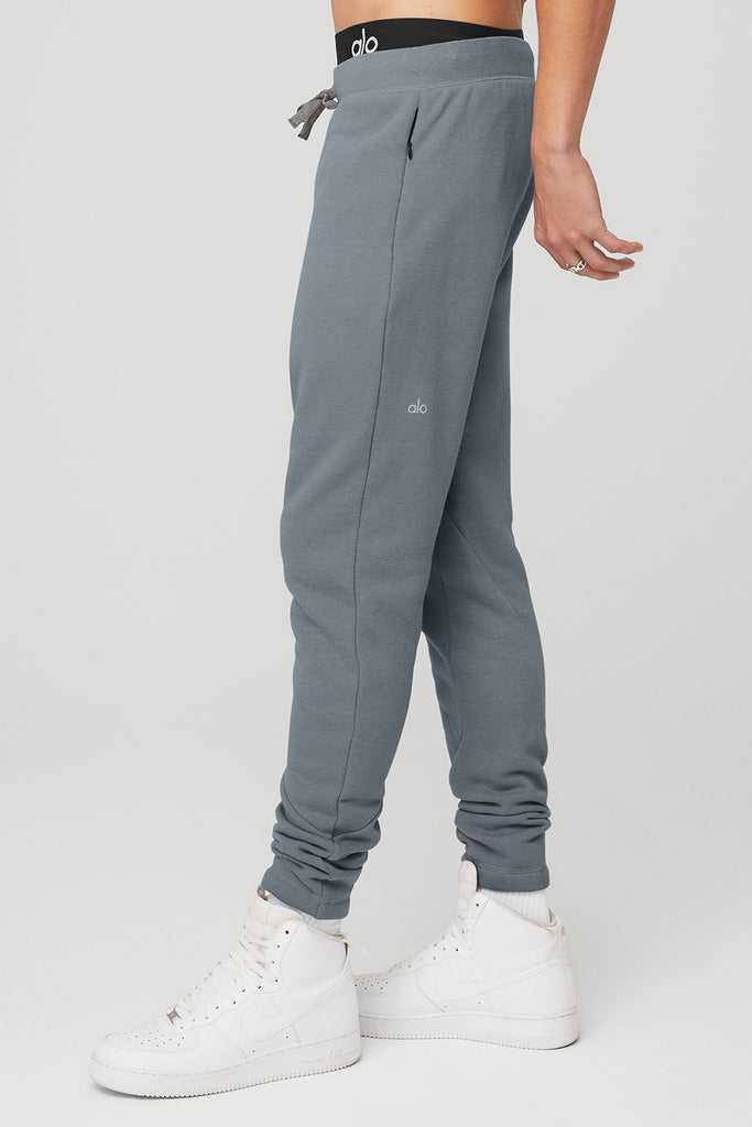 Sportovní Kalhoty Alo Yoga The Triumph Sweatpant Šedé Blankyt | EPJZQMH-36