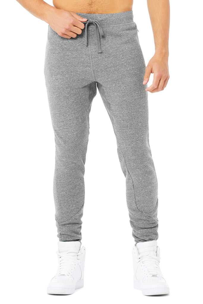 Sportovní Kalhoty Alo Yoga The Triumph Sweatpant Šedé | RPSNHAO-91