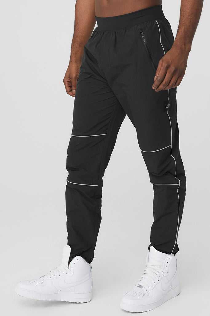 Sportovní Kalhoty Alo Yoga Torrent Track Sweatpant Černé | ULYXFAZ-09