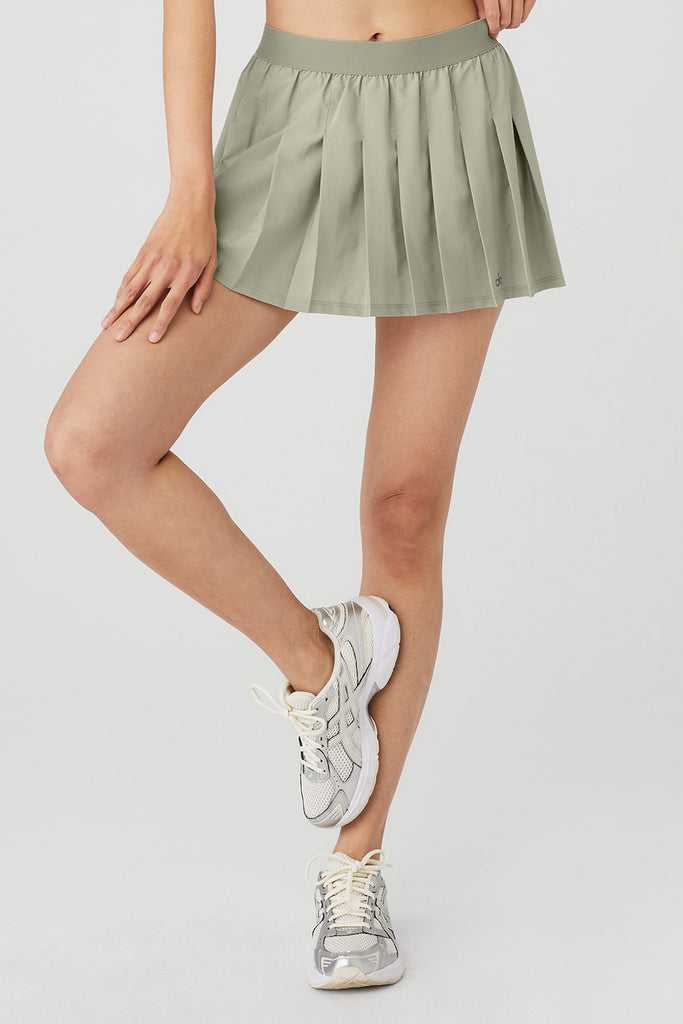 Sukně Alo Yoga Varsity Tenisové Skirt Citrón Zelene | ZNBWDME-98