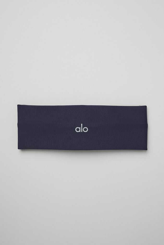 Čelenky Alo Yoga Airlift Tmavě Blankyt | OQHUDRM-56