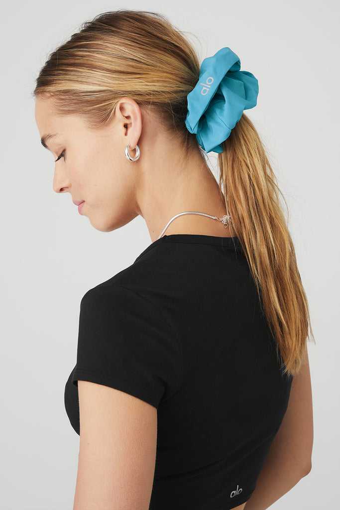 Čelenky Alo Yoga Oversized Scrunchie Blankyt | TBQDFAV-48