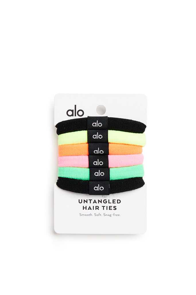 Čelenky Alo Yoga Untangled Hair Tie 6-Pack Viacfarebný | NLXOGUB-12