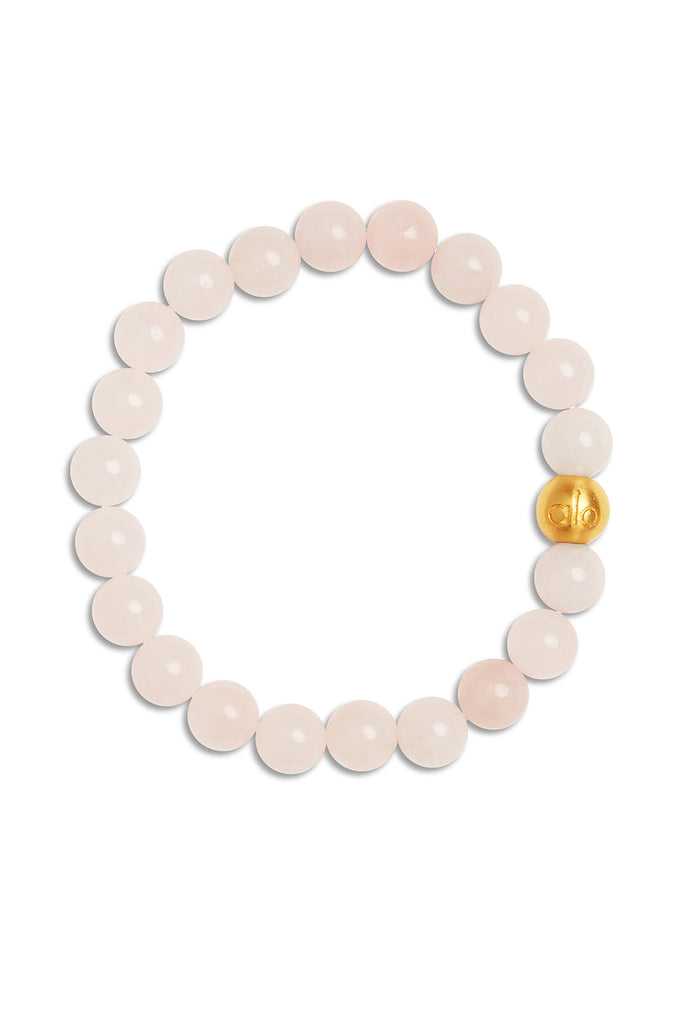 Šperky Alo Yoga Rose Quartz Mala Bracelet Růžové | UIQFGYP-69